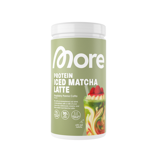 More Protein Iced Matcha Latte