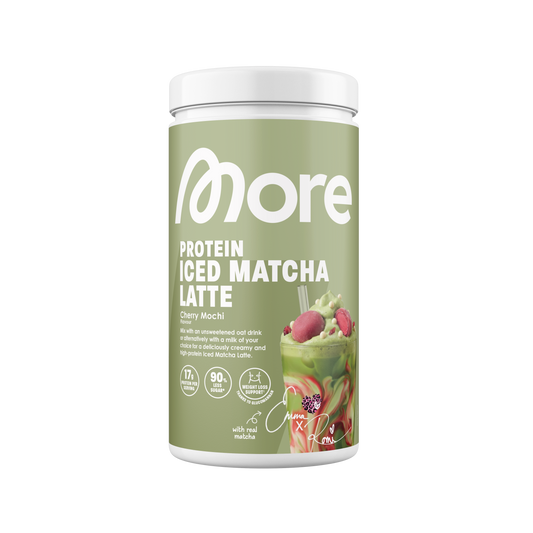 More Protein Iced Matcha Latte