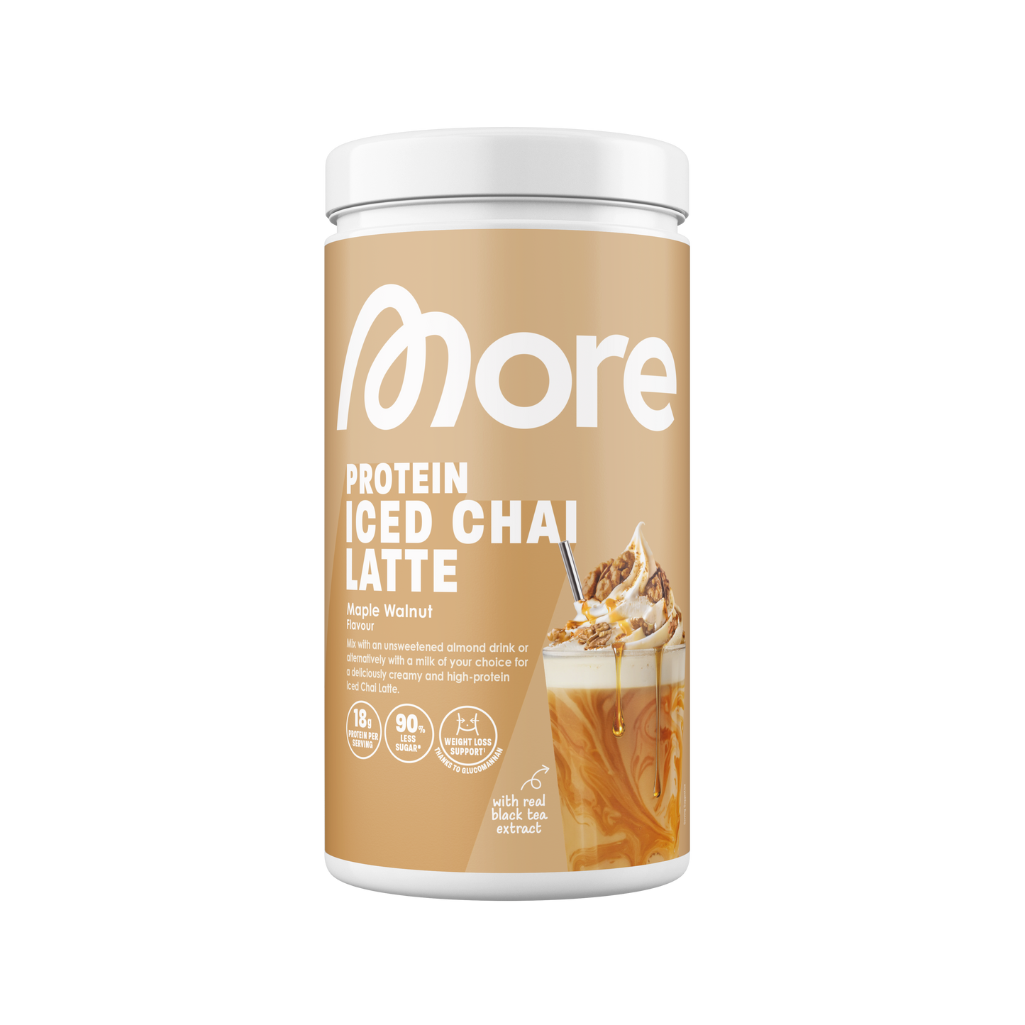 More Protein Iced Chai Latte