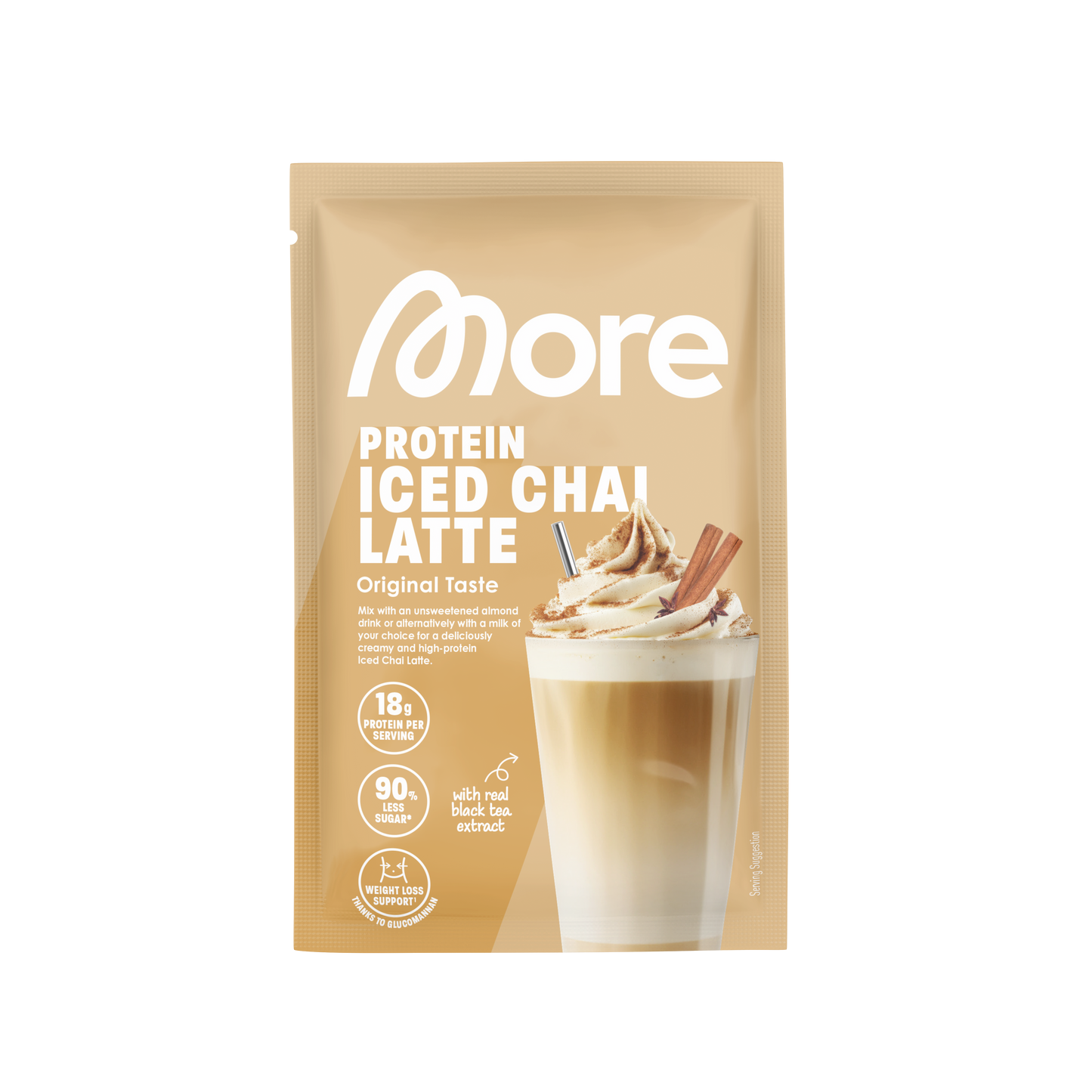 More Protein Iced Chai Latte